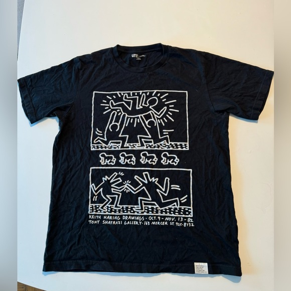 Uniqlo Other - Keith Haring’s first exhibition artworks in the UT collection L